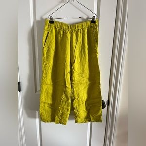 Cynthia Rowley High Waist Linen Pants Size L